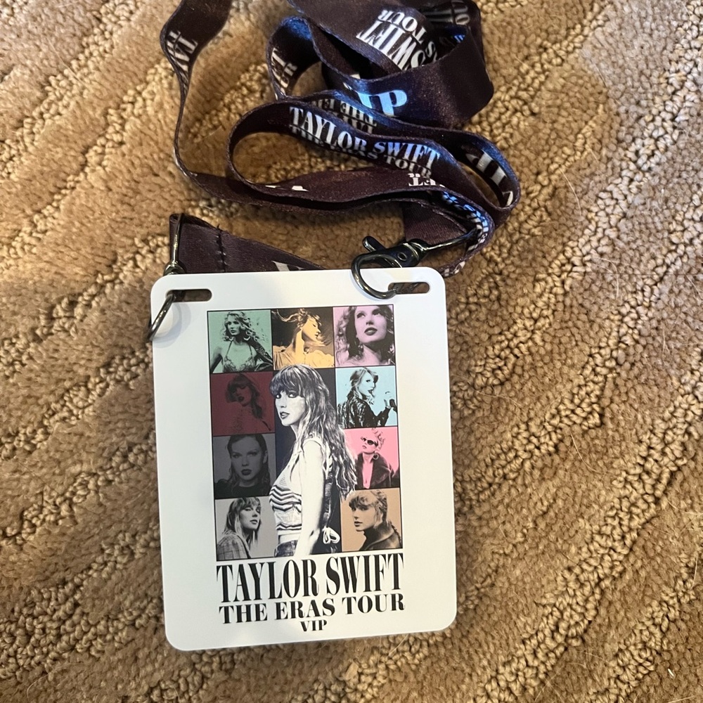 Taylor Swift VIP Box lanyard